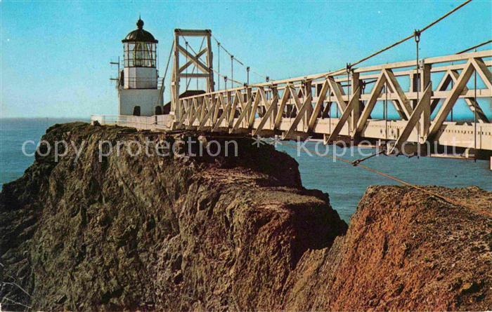 San Francisco California Point Bonita Light Station Alcatraz