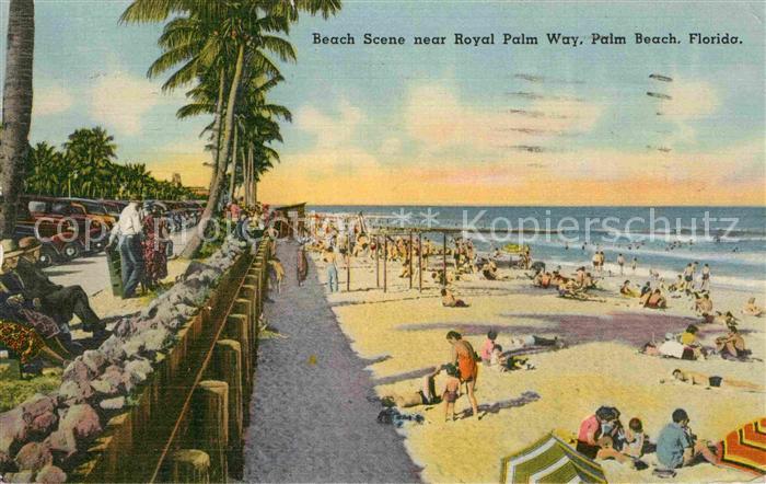 Palm Beach Beach Scene
