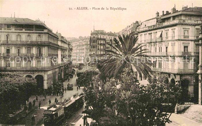 Alger Algerien Place de la Republique
