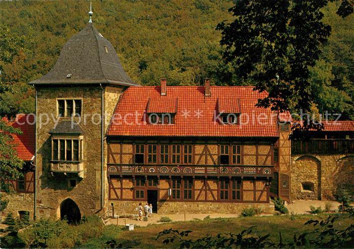 Schaumburg Rinteln Torturm der Schaumburg Amtshaus und Wehrgang