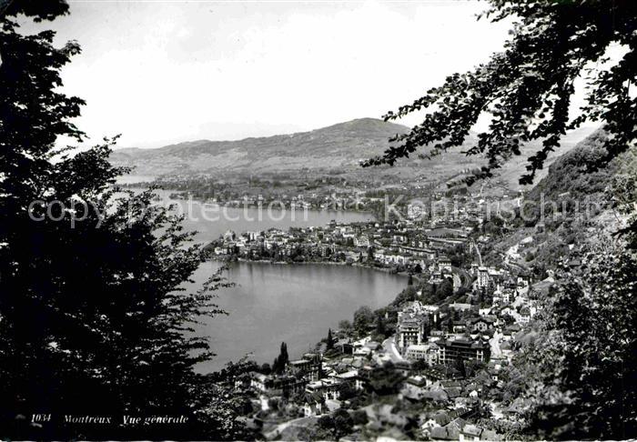 Montreux-Chateau Partie am See Lac Leman