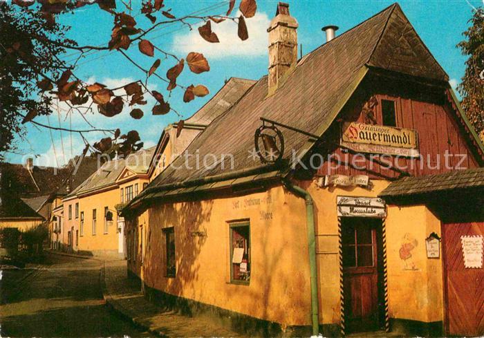 Wien Beim Heurigen Das Hauermandl