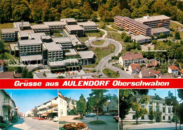 Aulendorf Fliegeraufnahme Schussental-Klinik Parksanatorium