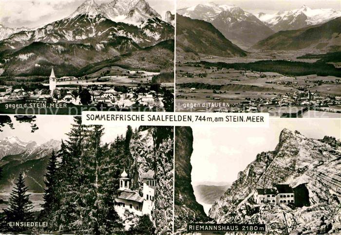 Saalfeld Saale Steinernes Meer Tauern Riemannshaus Einsiedeln