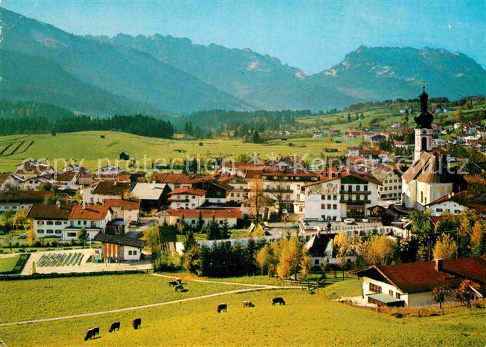 Reit Winkl Fliegeraufnahme mit Kaisergebirge