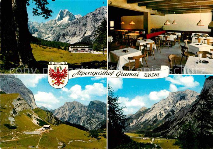 Gramaialm Alpengasthof Gramai im Falzthurntal gegen Lamsen Spitze