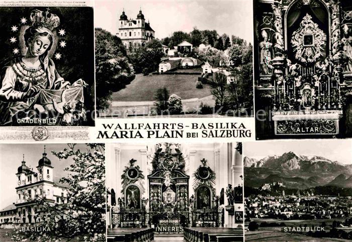 Maria Plain Wallfahrtsbasilika Gnadenbild Altar