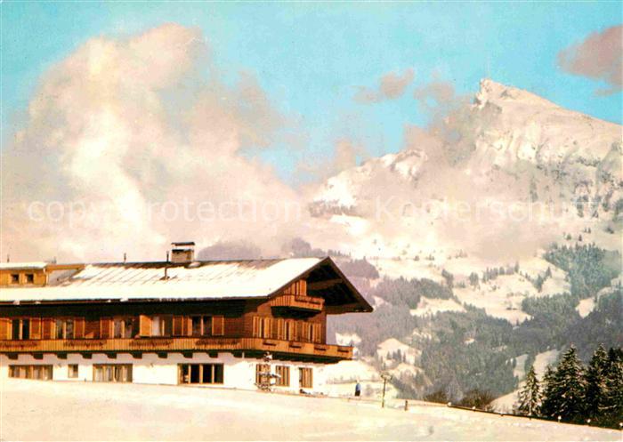 Kirchberg Tirol Urlaubsheim des Sozialwerkes der Bau- und Holzarbeitergewerkscha