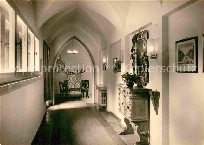 Insel Hiddensee Kreuzgang Gerhart Hauptmann Gedaechtnisstaette Kloster