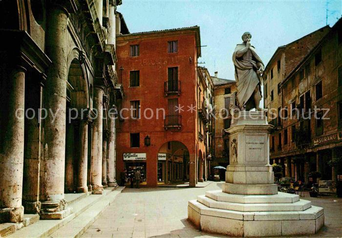 Vicenza Piazette e monumento Andrea Palladio