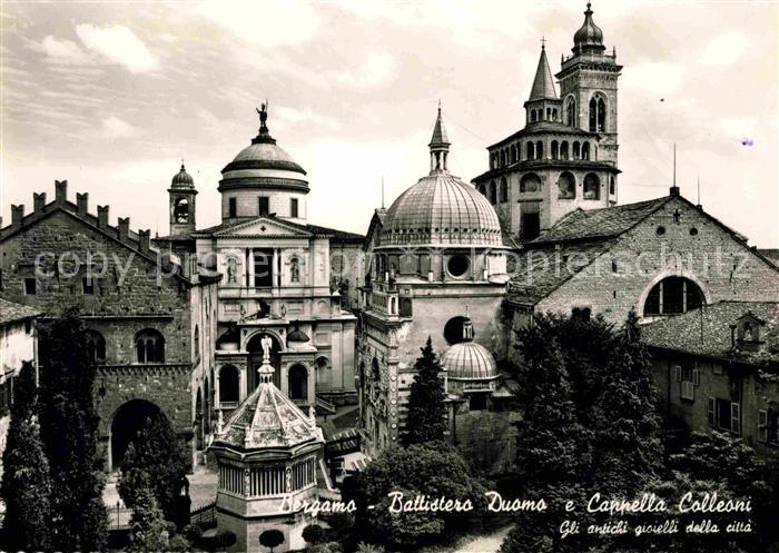 Bergamo Battistero e Cappella Colleoni