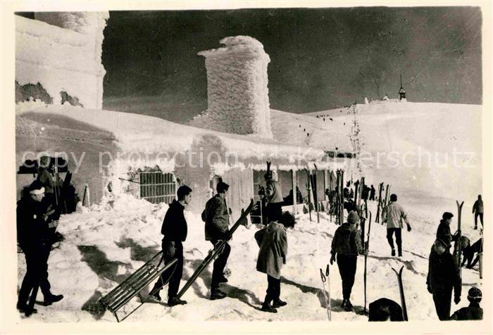 Spanien Puerto de Navacerrada Skigebiet