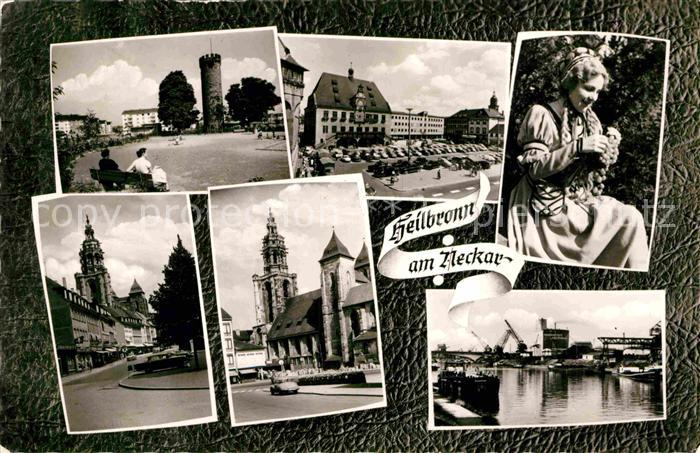 Heilbronn Neckar Bollwerksturm Rathaus Kaethchen von Heilbronn Kirchbrunnenstras