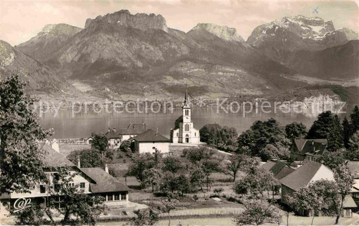 Sevrier Panorama Lac d Annecy et les Alpes