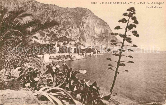Beaulieu-sur-Mer Panorama Petite Afrique La Cote