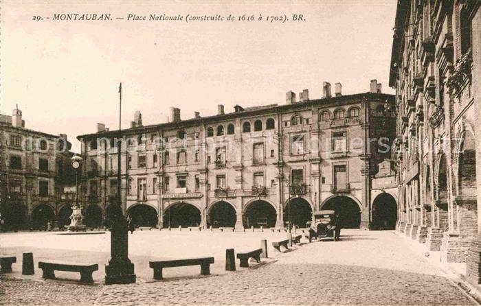 Montauban Tarn-et-Garonne Place Nationale
