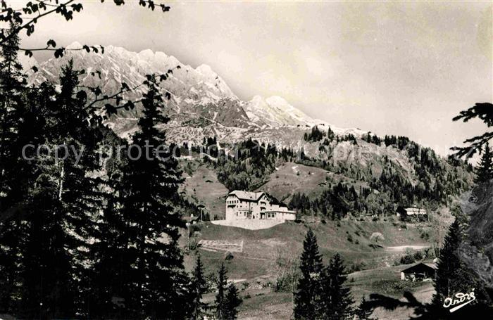 La Giettaz Villa Jeanne d_Arc et la Chaine de l'Et