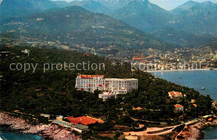 Menton Alpes Maritimes Hotel La Residence du Cap Martin Cote d Azur vue aerienne