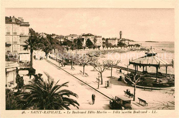 Saint-Raphael Var Boulevard Felix Martin