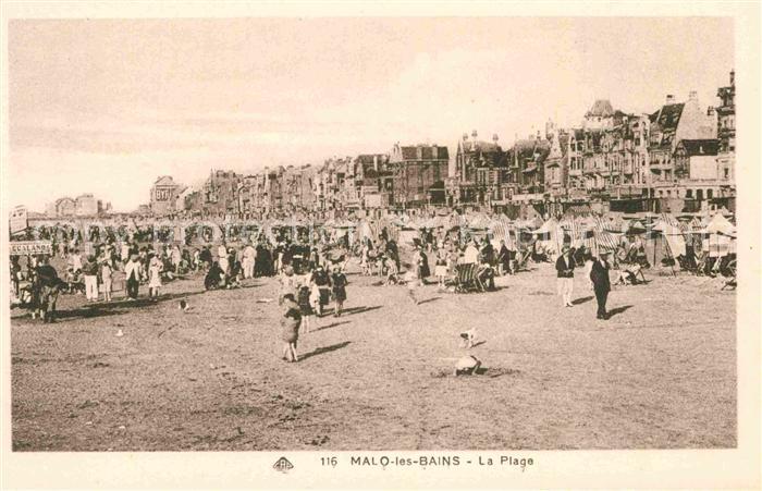 Malo-les-Bains La Plage Strand