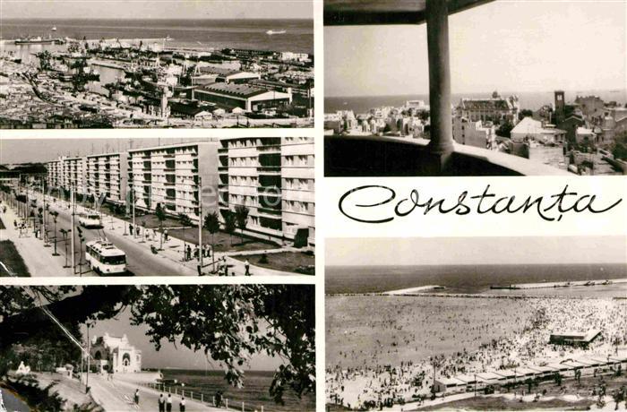 Constanta Teilansichten Wohnblocks Hochhaeuser Strand