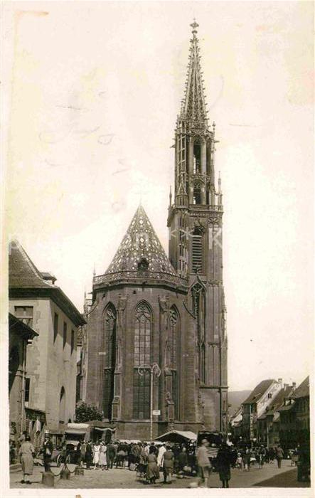 Thann Haut Rhin Elsass Cathedrale