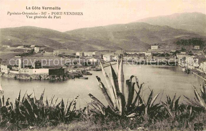 Port-Vendres Vue generale du Port La Cote Vermeille