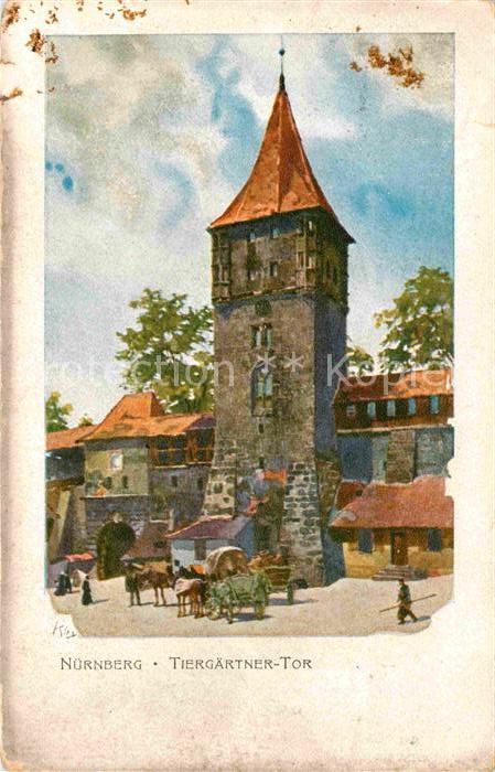 NueRNBERG  CITY Tiergaertner Tor