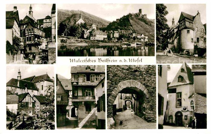Beilstein Mosel Ortsmotive Altstadt Burg Metternich