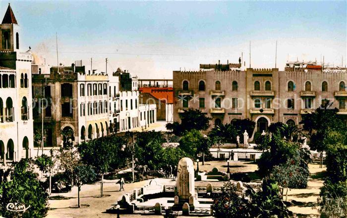 Sfax Tunesie Square Paul Bourde Hotel des Oliviers M