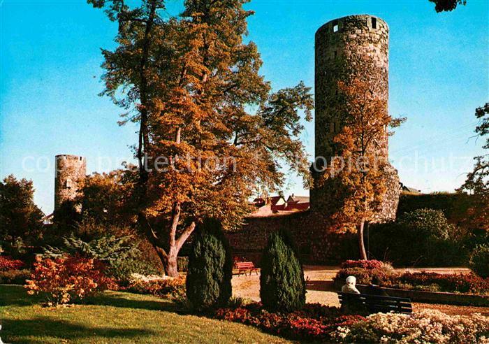 Fritzlar Anlagen an der Stadtmauer