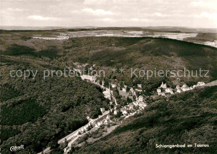Schlangenbad Taunus Fliegeraufnahme