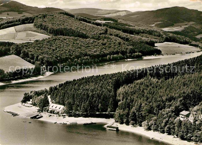 Helminghausen Diemelsee Fliegeraufnahme