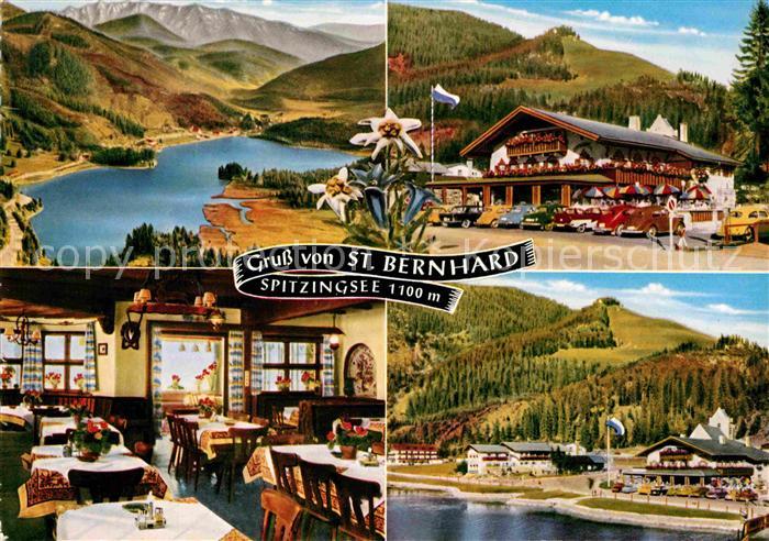 Spitzingsee Postgasthof Seecafe St Bernhard Berggasthof Edelweiss Enzian Alpenpa