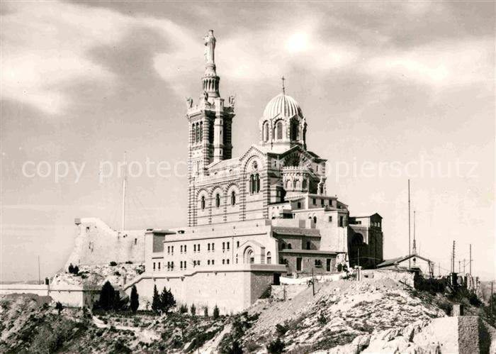 Marseille Bouches-du-Rhone Basilique Notre Dame de la Garde