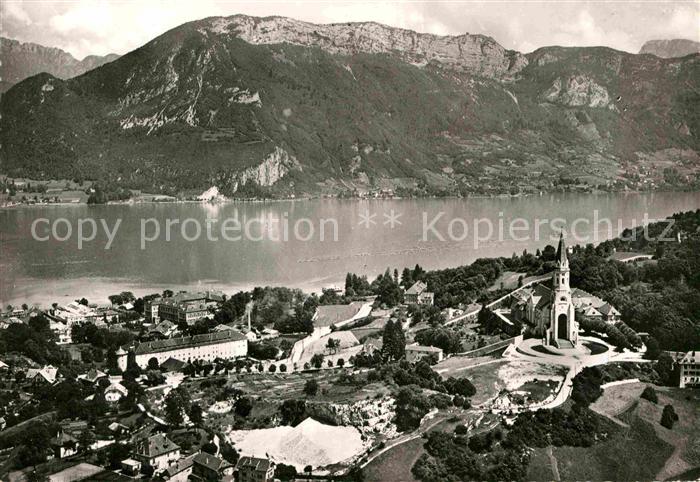 Annecy Haute-Savoie La Visitation Lac et le Mont Yeyrier vue aerienne