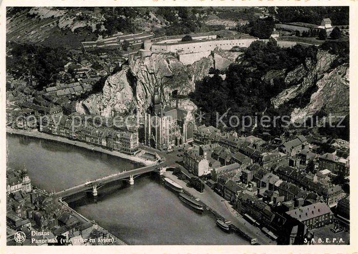Dinant Wallonie Vue aerienne
