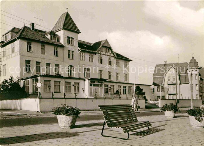 Kuehlungsborn Ostseebad FDGB Cafe Jochen Weigert