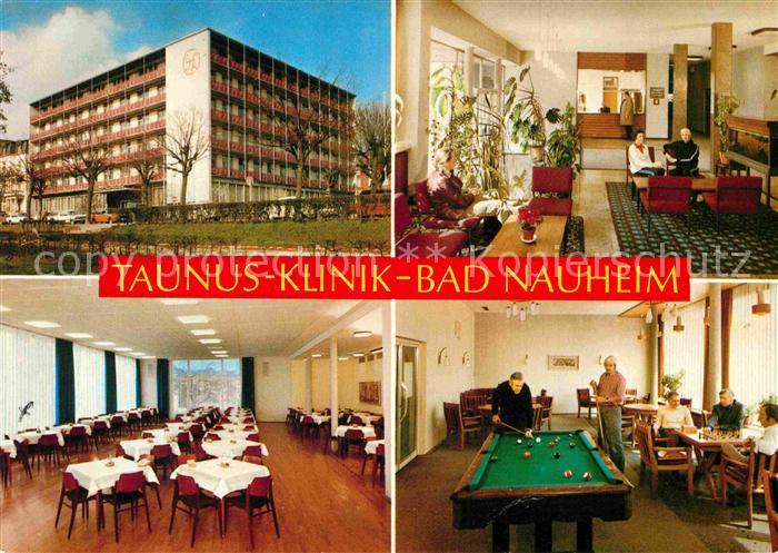 Bad Nauheim Taunus Klinik Haus I Speisesaal Foyer Billard