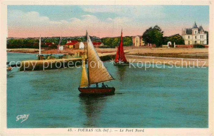 Fouras Charente-Maritime Le Port Nord Bateau