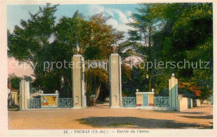 Fouras Charente-Maritime Entree du Casino