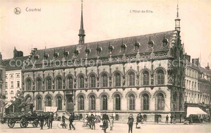 Courtrai KORTRIJK Flandre Belgie Hotel de Ville
