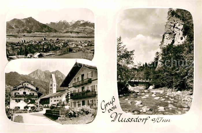 Nussdorf Inn Dorfpartie Muehltal Alpenpanorama