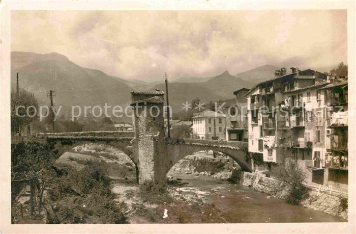 Sospel Le vieux Pont sur la Bevera Cote d Azur Collection La Douce France