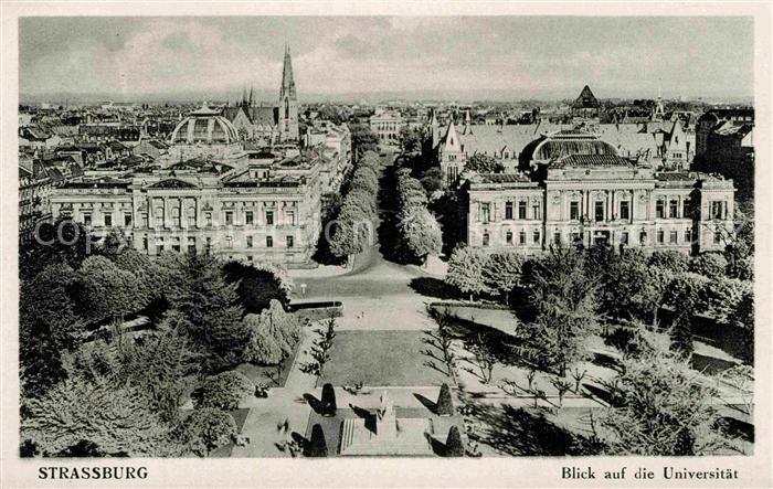 Strassburg Elsass Stadtbild mit Universität