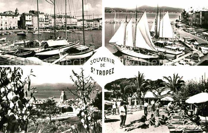 Saint Tropez Var Port Bateaux Plage Cote d Azur