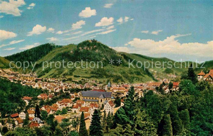 Schramberg Panorama Fuenftaelerstadt im Schwarzwald