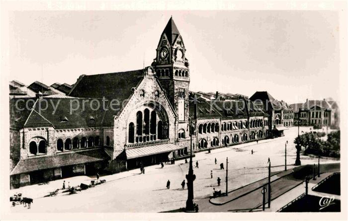 Metz  57 Moselle La Gare Bahnhof
