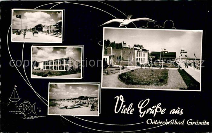 Groemitz Ostseebad Strand Promenade
