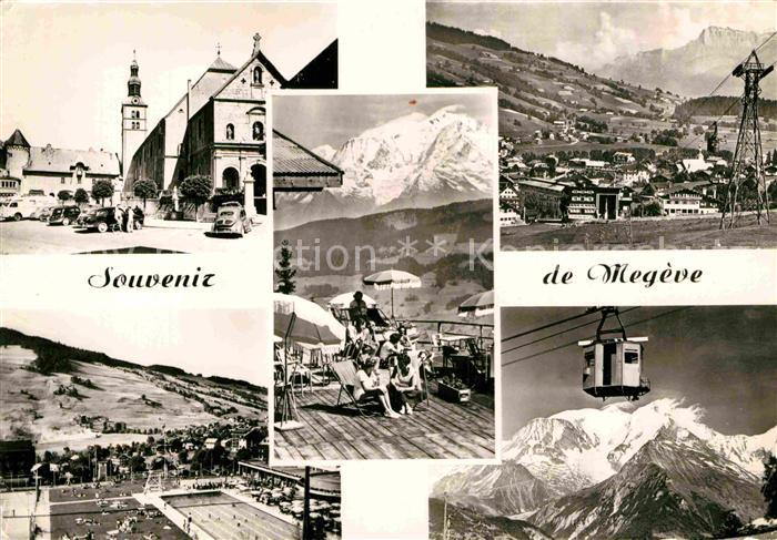 Megeve Place de la Mairie Tete de Rochebrune Sommet du Jaillet Piscine Mont Blan
